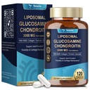 Totaria Liposomal Glucosamine Chondroitin MSM Collagen | 3000 MG | Joint Support Supplement Bone Health Support Flexibility & Cartilage Maintenance for Men & Woman Supplement, Non-GMO