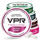 VPR 75mg Kofeina Nootropowe Pouches 124; 20 Pouches Lion 's Mane, Alpha- GPC, Witamina B6 & B12, L- Theanine i L- Tyrosine Pentagon 124; Naturalnie Flavored Focus Pouches bez cukru 124; Pakiet odmian