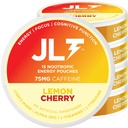 JLT 75 mg Caffeine Nootropic Pouches | Nootropic Energy Pouches with Caffeine, Lion's Mane, Alpha GPC, L-Tyrosine & L-Theanine | No Sugar or Artificial Sweeteners | 15 Pouches Per Can - 5 Pack