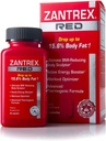 Zantrex Red Fat Burner & Active Energy Booster Supplement DEV124; Wspiera rzeźbę ciała, Zwiększona ostrość i wydajność treningu