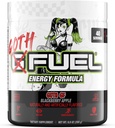 G Fuel Goth GF Energy Drink Powder, Pre Workout Caffeine Powder, Energy Powder Drink Mix for Gaming, Sugar Free Focus Amino, Vitamin + Antioxidants, 9.9oz (Blackberry Apple, 40 Servings)