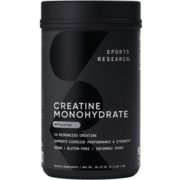 Badania sportowe Monowodzian kreatury - Zysk Lean Muscle, Poprawa wydajności i siły i wsparcia treningu odzyskiwania - 5 g Zmikronizowany Kreator - 35.27 oz