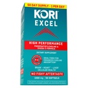 Kori Krill Excel Krill Oil 1000mg Supplements with EPA & DHA, High Performance PC Formula for Max Absorption, Non-GMO Source, 50 Softgels