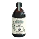Flora Biome - Żywe Probiotyczne, Prebiotyczne, & Postbiotyczne - Organic Live- Kultura - 10 Probiotyczne cieśniny, 18 Zioła fermentowane - Kompletny Gut Health & Microbiome Optimizer (16 oz)