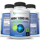 DOCTOR RECOMMENDED SUPPLEMENTS NMN (Nicotinamide Mononucleotide) 500mg, 60 Capsules - Vegetarian Friendly, 30 Servings, Gluten Free, GMO Free