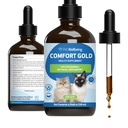 Pet Wellbeing Comfort Gold for Cats - Supports Feline Physical Comfort, Healthy Circulation, Corydalis, Turmeric - Veterinarian-Formulated Herbal Supplement 4 fl oz (118 ml)