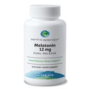 Melatonina splendor 12 MG Bilayer Tablets, Suplement do pomocy sennej, 60 Count - 2 Miesiąc dostaw Melatonina