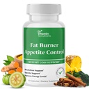Tłuszcz Burner & Appetite Control Weight Loss Supplements for Women & Men - Metabolizm Booster w / L- Karnityna, CLA, Chrom - Apetite Suppressant for Weight Loss - 30 Kapsułki