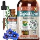 Rejuvica Health DigestaPro - Advanced Digestive Bitters Supplement - Liquid Delivery for Better Absorption - Gentian, Artiduck, Burdock, Chanca Piedra, Ginger & More!