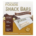 California Gold Nutrition Foods, Peanut & Dark Chocolate Chunk Bars z suchymi pieczonymi migdałami, Chicory Root Fiber, Pea Crisps and Honey, 12 Barów, 1.4 oz (40 g) Każdy