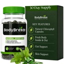 Wewnętrzny suplement dezodorantu EVE 124; Chlorofil naturalny 30 Kapsułki do kontroli zapachu ciała, Gut Health i świeżego oddechu EVE 124; Wegan, Detox Support & Skin Health EVE 124; Eliminator zapachu dla mężczyzn i kobiet