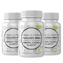 Skupiony umysł - Daily Brain Supplement for Memory and Focus Supplement Assistance 124; Nootropic for Concentration, Mental Clarity, and Brain Energy Assistance 124; Cognitive Supplement for Work, School, or Everyday Demands