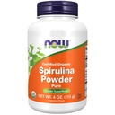 Teraz suplementy żywności, Certified Organic, Spirulina w proszku, bogaty w beta-karoten (Witamina A) i B- 12 z naturalnie występujących GLA & Chlorophyll, 4-unce