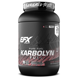 EFX Sports Karbolyn Fuel Building 124; Fast- Absorbing proszku węglowodanowego 124; Ładunek węglowodanów, Trwała energia, szybki odzysk 124; Stymulant Free Building 124; 36 Służenie (Kiwi Truskawka)