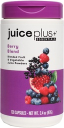 JuicePlus + Berry Blend: z Concord Grape, Blueberry, Żurawina i więcej - Całość żywności na bazie, Wegan, Plant- Based Vitamin - Gluten- Free, Non-GMO, Kosher - 1 Butelka (60 Servings)