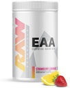 RAW EAA Acids Powder, Lemoniada truskawkowa (25 Servings) - Wstępny trening Amino Energy Powder for Strength, Endurance, Recovery & Lean Muscle Growth - Suplement Acids BCAA dla mężczyzn i kobiet