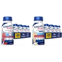 Zagwarantować Plus Nutrition Shake z 16 Gramami białka i zapewnienia Plus Liquid Nutrition Shake z włóknem, 16 Grams Protein, Wanilia, 8 Butelka Fl Oz (Opakowanie po 24)