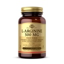 Solgar L- Arginina 500 mg - 100 Kapsułki wegetatywne - Stymulator tlenku azotu - Non-GMO, Wegan, Gluten Free, Dairy Free, Kosher - 100 Sługi