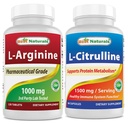 Best Naturals L- Arginine 1000 mg & L- Citruline 1500mg