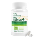 DAO Suplementy Blocker histaminowy - DAO Enzyme + Diamina Oxidase & Quercetin, Immortelle, Witamina C dla Gut Health and Food Support 60 Kapsułki