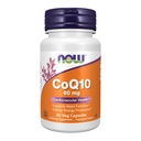 Teraz Foods Supplements, CoQ10 60 mg, stopień farmaceutyczny, All- Trans Form CoQ10 Produkowany przez fermentację, 60 kapsułki Veg