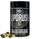 LIPORUSH NDS Nutrition XT - Super skoncentrowane termogeniczne z L- Karnityny i Teakryny do rozdrabniania tłuszczu - Wspiera maksymalną energię, Focus, Calorie Burning, Diuretic, Apetite Control (60 kapsułki)