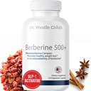 Dr Westin Childs Dihydroberberine Supplement 200 mg dla kobiet i mężczyzn, układu sercowo-naczyniowego, Gut, tarczycy, i immunologicznego wsparcia z kwasu lipoinowego alfa - może być 5X bardziej skuteczne niż Berberine HCL 124; 60 Ct