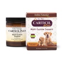Amber NaturalZ Carticil Plus Suplement ziołowy dla psów 124; Wielosystemowe wsparcie dla wspólnego, trawiennego i immunologicznego zdrowia 124; Naturalna pomoc dla ogólnego Wellness i witalności 124; 60- Day Medium Dog Supply