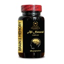 Matryca umysłu - Pamięć, Focus & Aging Support, Nourishment mózgu, Booster mózgu dla pamięci i Focus, zwiększa wydajność kognitywny - 1 Butelka 60 Kapsułki