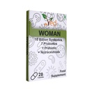 Ved Kobieta Probiotyki i Prebiotyki - 10 Miliard CFU - 20 Żywe Kultury Bakteryjne - 28 Kapsułki Probiotyczne dla Woman - Lactobacillus crispatus, Dwutlenek krzemu.