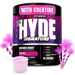 PROSUPPS Hyde Signature PreWorkout Powder with Creatine, Beta Alanine & Cafeline - Performance, Energy & Endurance - Clean Fitness & Gym Supplements for Men & Women (Pixie Dust, 30 Servings)