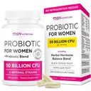 Probiotics for Women | 50 Billion CFU for Vaginal, pH Balance & Digestive Health Support | Female Probiotics with Prebiotics & Hormone Balance Blend | Third-Party Tested, Vegan & Gluten-Free | 30 Ct