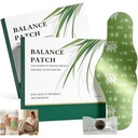 2 Pudełka Balance Patch, Japanese Herbal Stomach Patch z Plant- Based Składniki, Promotes Abdominal Comfort, Non- Irritating & Comfortable Adhesive, Easy Topical Use (10 Łaty)