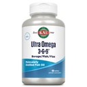 KAL Ultra Omega 3- 6- 9 1200mg Bis 124; Olej rybny w / Chłodny olej lniany i olejek z borago 124; Skóra, włosy, serce, pamięć 124; 100 Softgels