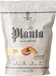 Ambrosia Planta - Premium Plant- Protein based 124; Vegan & Keto Friendly & 124; Smakołyki smakoszy bez kwitnienia lub stomach Upset 124; Gluten & Soy Wolna 124; Nie dodawany cukier 124; 25 Sługi 124; Puchar masła orzechowego