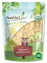 Food to Live Organic Pea Protein Powder, 1 Pound – Made from Non-GMO Yellow Peas, 80% Protein, Keto, Paleo, Vegan, Kosher, Raw, Unflavored, Unsweetened, Non-Irradiated. Great for Baking and Smoothies