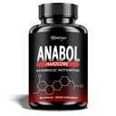 Himiyer Anabol Hardcore Anabolic Activator | Active Men's Formula with Dicyclopentanone, 6-Keto-Diosgenin Complex & Hecogenin Acetate | Physical Performance Support | 60 Capsules