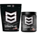 MTN OPS Enduro + Hydrate Sour Watermelon Bundle, Rich Froning Mayhem Series, Nitric Oxide Performance Powder + Electrolyte Hydration Mix, Low Sugar, Workout & Recovery Stack