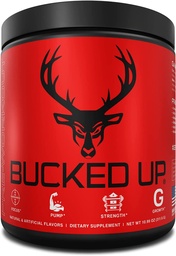 Bucked Up Pre Workout 6 Grams Citrulline, 2 Grams Beta Alanine i 3 Inne Zarejestrowane składniki towarowe (Red Rz)