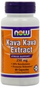 Teraz suplementy, Kava Kava Ekstrakt 250 mg, 30% Kavalaktones, Ziołowy mieszanka relaksacyjna *, 60 Kapsułki Veg