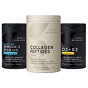 Sport Research ® Multivitamins Pack - Omega 3 + Witamina D3 K2 5000iu + Kolagen Peptydy