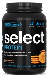 Pescience Select Protein Powder, Serwatka i Mieszanka kazeinowa, Proszek czystego białka dla kobiet i mężczyzn, Niskie kalorie, Niskie węglowodany, Keto Friendly, Gluten Free - Snickerdoodle - 27 Sług