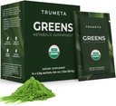 Zieloni w proszku Travel Packs - 14 Słupki do Pamięci, Trawienie I Najlepszy smak Super Zielonych Proszek z Organic Spirulina, Goji, Buraki, Pomegranat I Wegan, Non-GMO