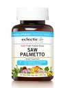 Eclectic Saw Palmetto 600 Mg Fduv with Glass, Blue, 60 Count