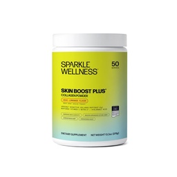 Sparkle Wellness VERISOL Bioactive Zhydrolizowany Kolagen Peptydy 124; Kolagen Proszek z witaminą C & kwas hialuronowy do włosów, skóry i paznokci Zdrowie 124; Skóra Boost Plus (Acai Lemonade) [50- Serves]