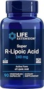 Life Extension Super R Kwas lipowy 240mg, 90 Kapsułki, Wegetarianin