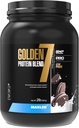 Maxler Golden 7 Mieszanka proteinowa - Proszek proteinowy do zbierania i odzyskiwania mięśni - Cookies and Cream Protein Powder
