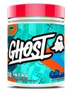GHOST Intra Workout Powder, Blue Malina - BCAA, & EAA, Nootropics & Hydration - Esential & Branch Chain Acids Amino Branch, Obsługuje Odzysk mięśni i Focus - Przed, Intra & Post Workout proszki