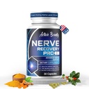 Nerve Recovery Pro - Nerve Supplement Supplement z kwasem lipidowym alfa, Turmeric & Acetyl- L- Karnityna - Wspiera zdrową funkcję nerwów, cyrkulacja i przepływ krwi - 30 kapsułki - 1 opakowanie