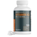 Witamina Bronson K2 MK- 7 100 MCG, K2 jako MK7 Menachinon, Non-GMO wsparcie kości, 120 tabletek